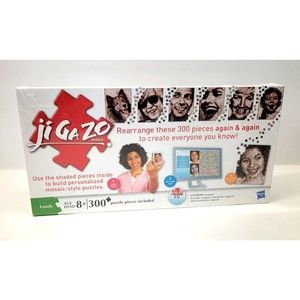 JiGaZo Design Your Own Photo Puzzle 300 Pieces with CD-ROM Hasbro NEW Sealed